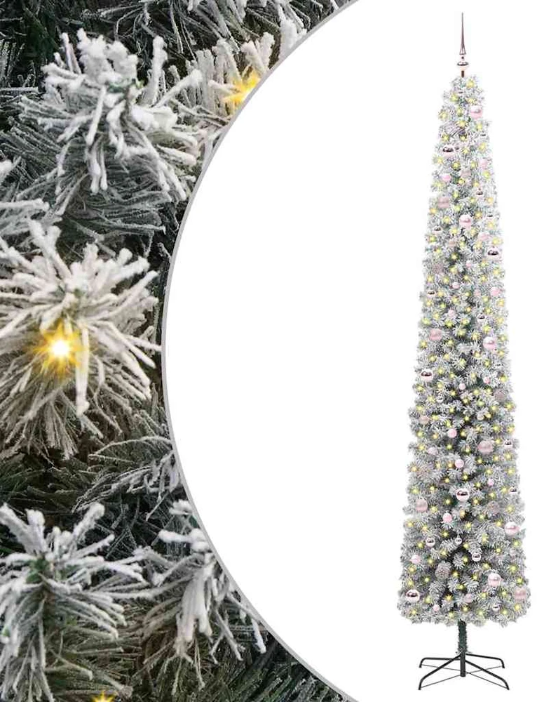 Dirbtinė Kalėdų eglutė Žalia 270 cm PVC, plienas ir plastikas