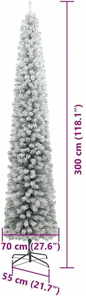 Dirbtinė Kalėdų eglutė Žalia 300 cm PVC, plienas ir plastikas