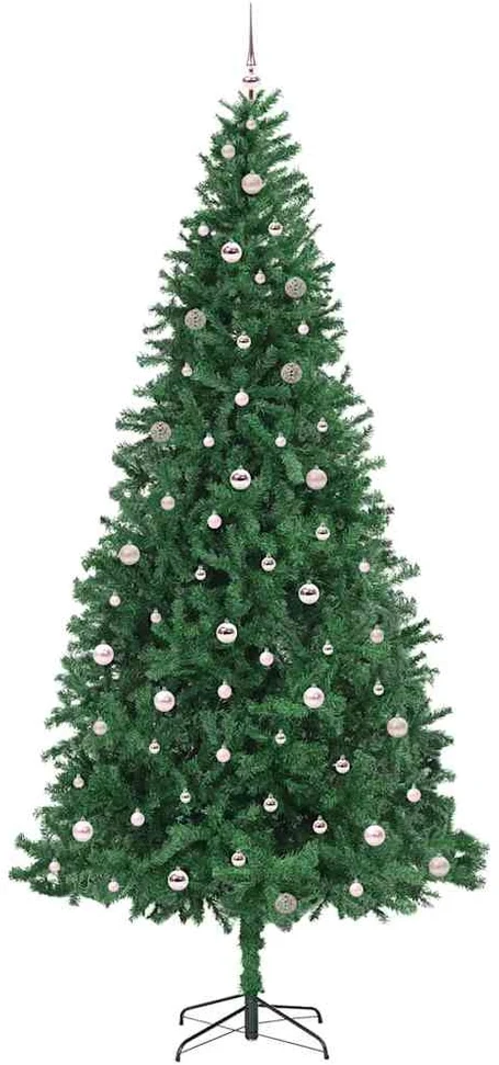 Dirbtinė Kalėdų eglutė Žalia 300 cm PVC ir Metalas ir Plastikas