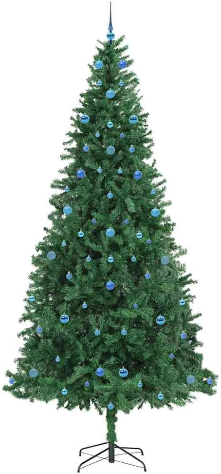 Dirbtinė Kalėdų eglutė Žalia 300 cm PVC ir Metalas ir Plastikas