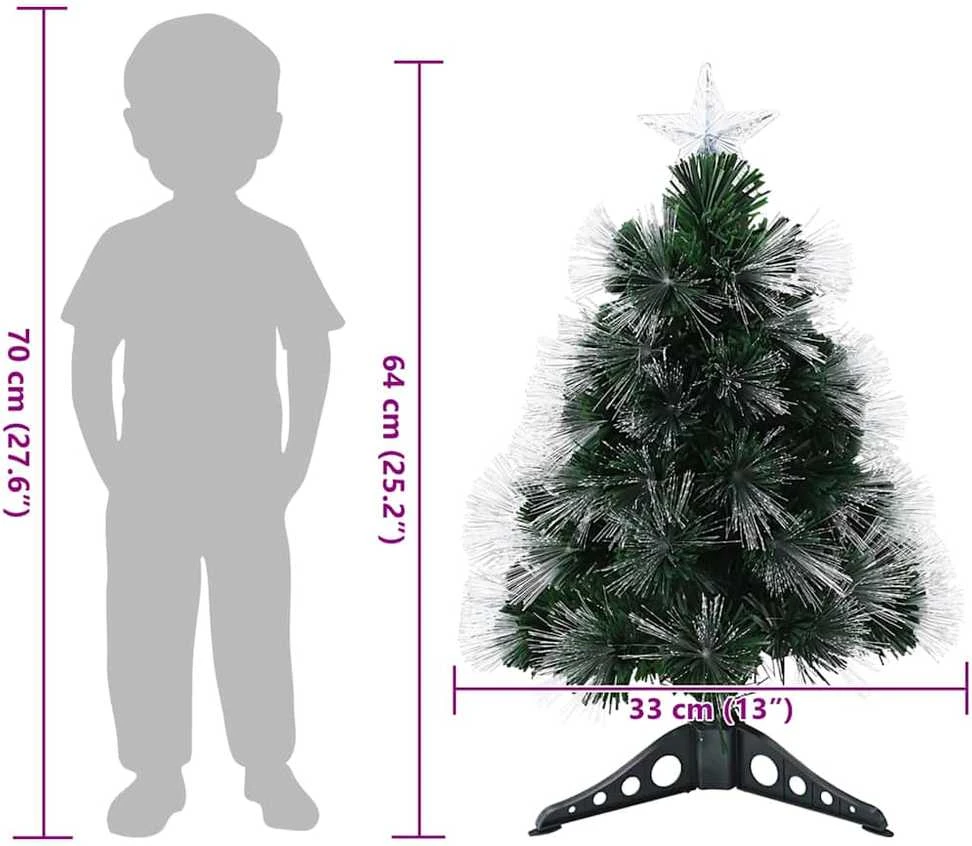 Dirbtinė Kalėdų eglutė Žalia 64 cm PVC