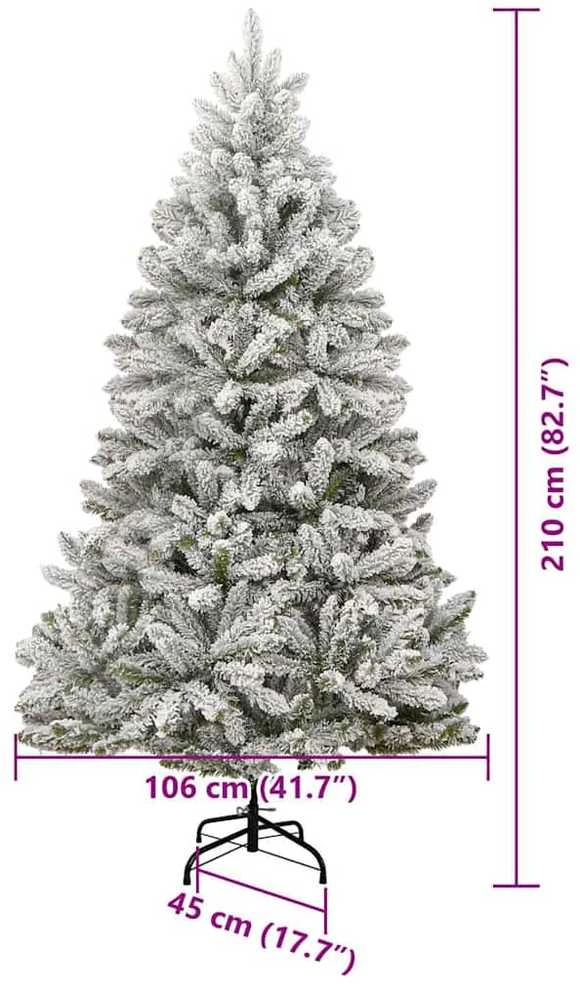 Dirbtinė Kalėdų eglutė 210 cm 300 LED Šilta balta