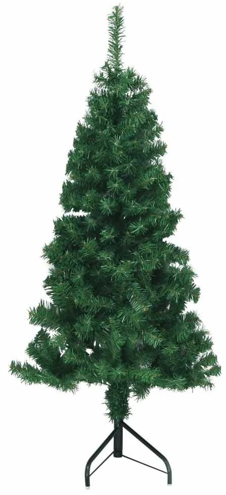 Dirbtinė kampinė Kalėdų eglutė, žalia, 120cm, PVC