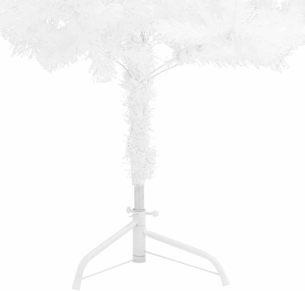 Dirbtinė kampinė Kalėdų eglutė, žalia, 240cm, PVC