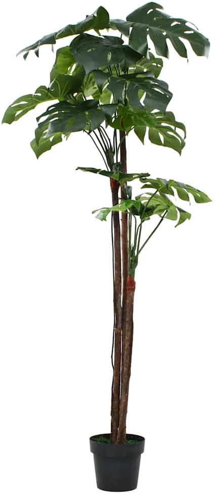 Dirbtinė monstera su vazonu, 170 cm, žalia