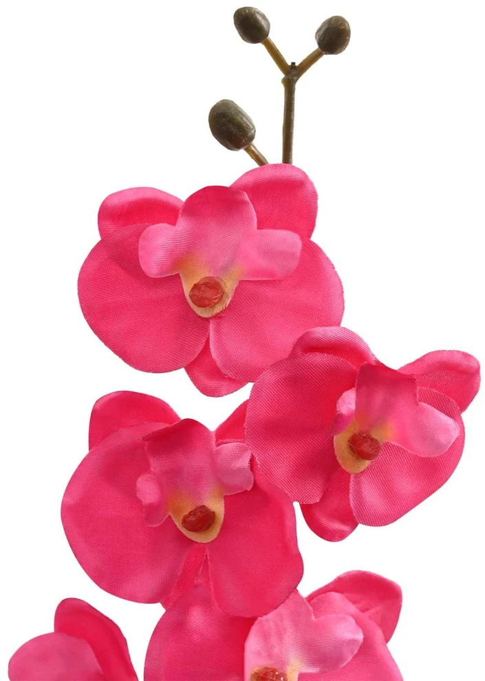 Dirbtinė orchidėjų augalas Raudona 36 x 10 x 30 cm