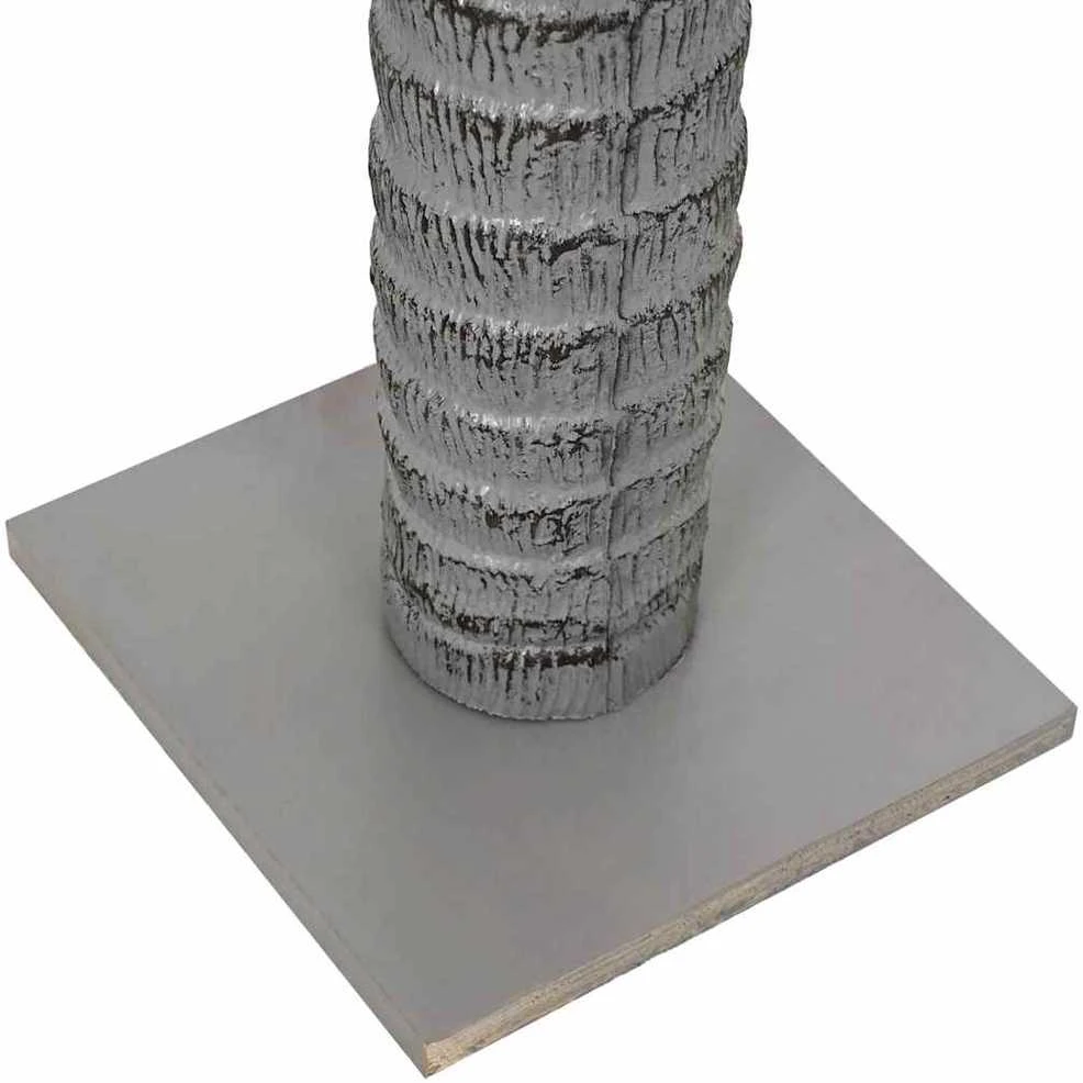 Dirbtinė palmė, žalios spalvos, 100cm, 6 lapų
