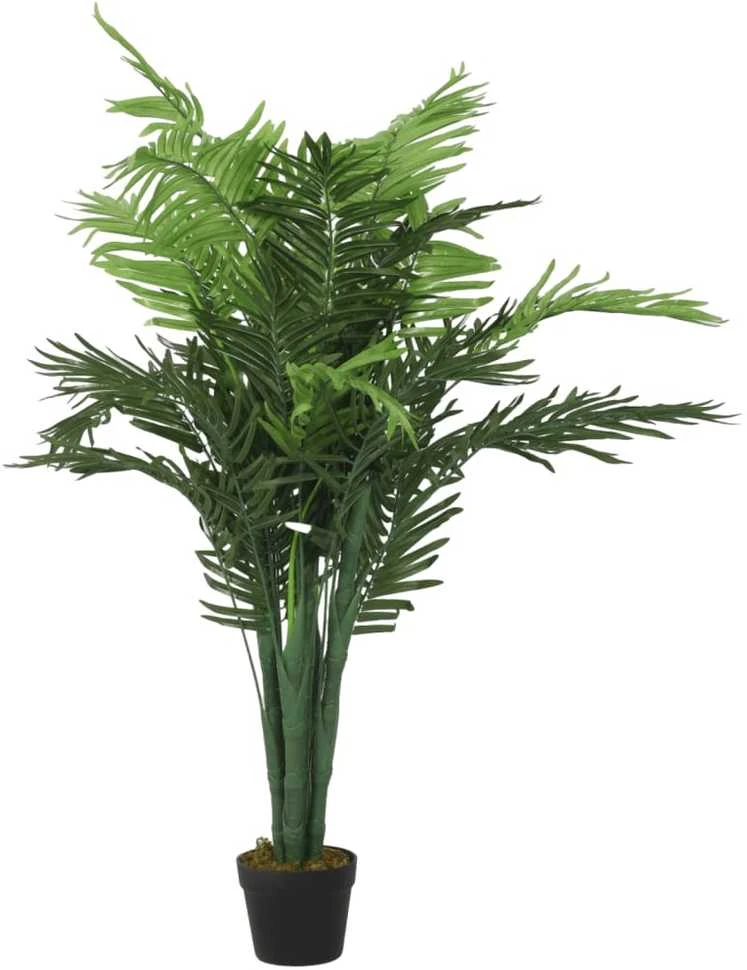 Dirbtinė palmė, žalios spalvos, 80cm, 18 lapų