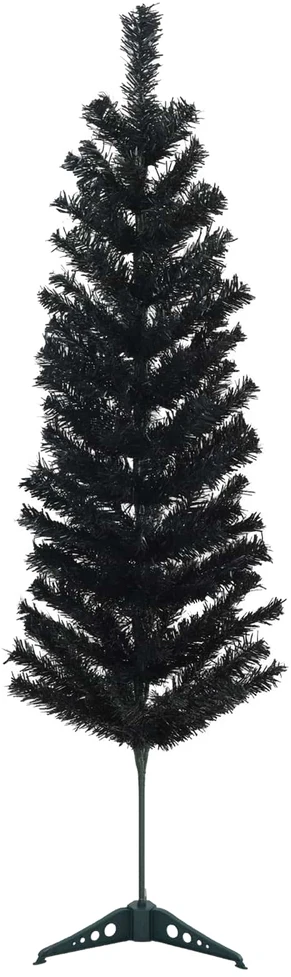 Dirbtinė siaura kalėdinė eglutė su žaisliuku 150 cm 150 LED