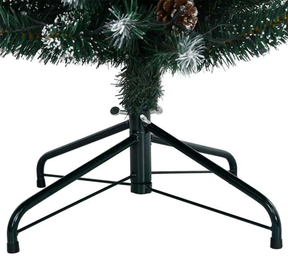 Dirbtinė siaura Kalėdų eglutė, 150 LED, 150cm