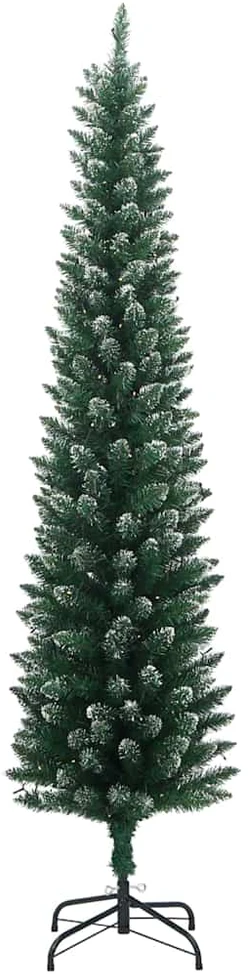 Dirbtinė siaura Kalėdų eglutė, 300 LED, 210cm