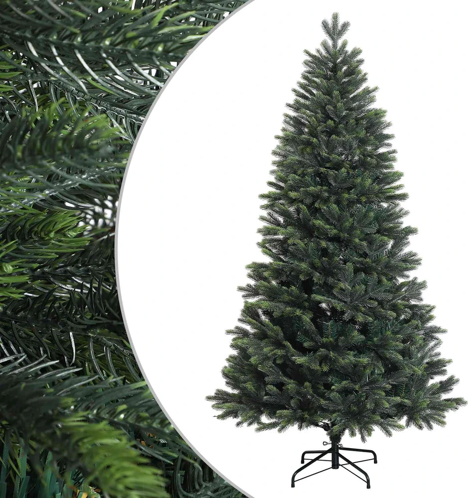 Dirbtinė Sulankstoma Kalėdų Eglutė 120 cm PVC ir metalas Žalia