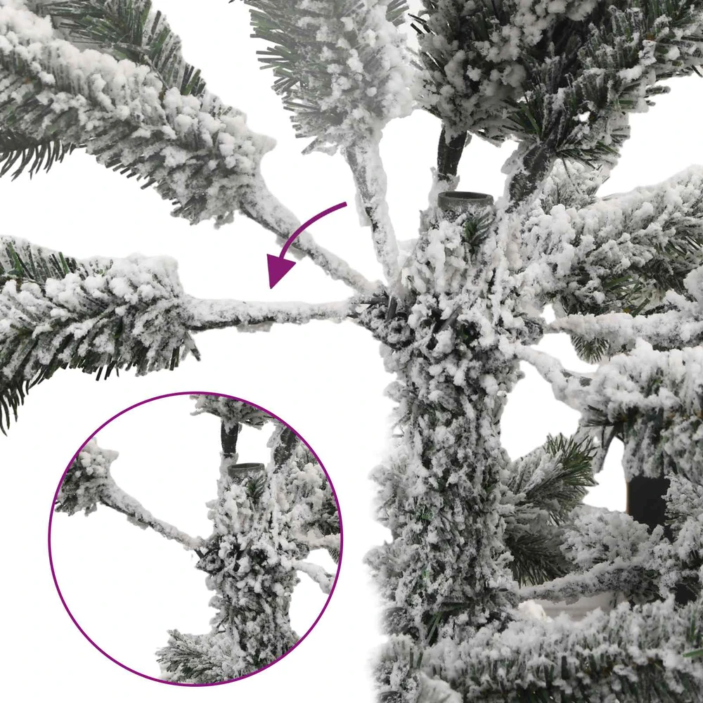 Dirbtinė Sulankstoma Kalėdų Eglutė 120 cm 150 LED Šilta balta