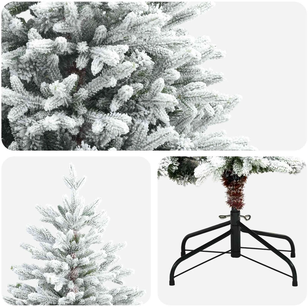 Dirbtinė Sulankstoma Kalėdų Eglutė 150 cm PVC ir metalas