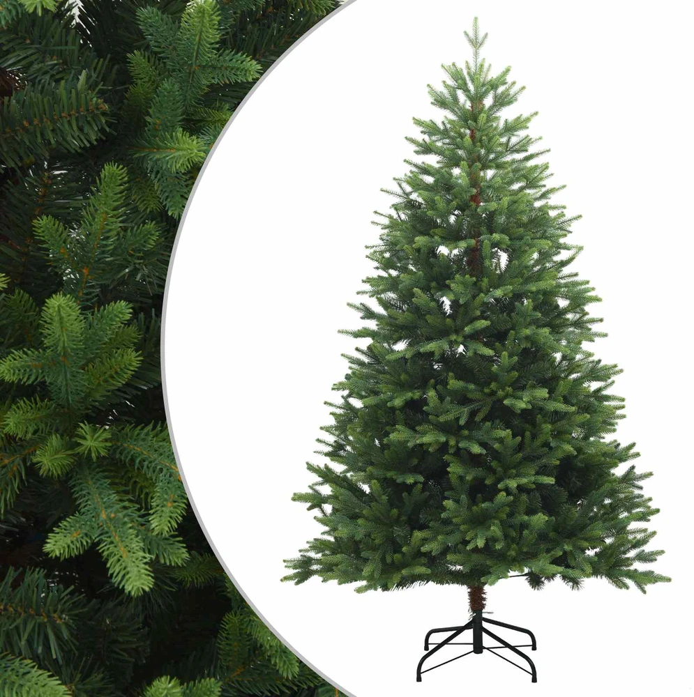 Dirbtinė Sulankstoma Kalėdų Eglutė 150 cm PVC ir metalas Žalia
