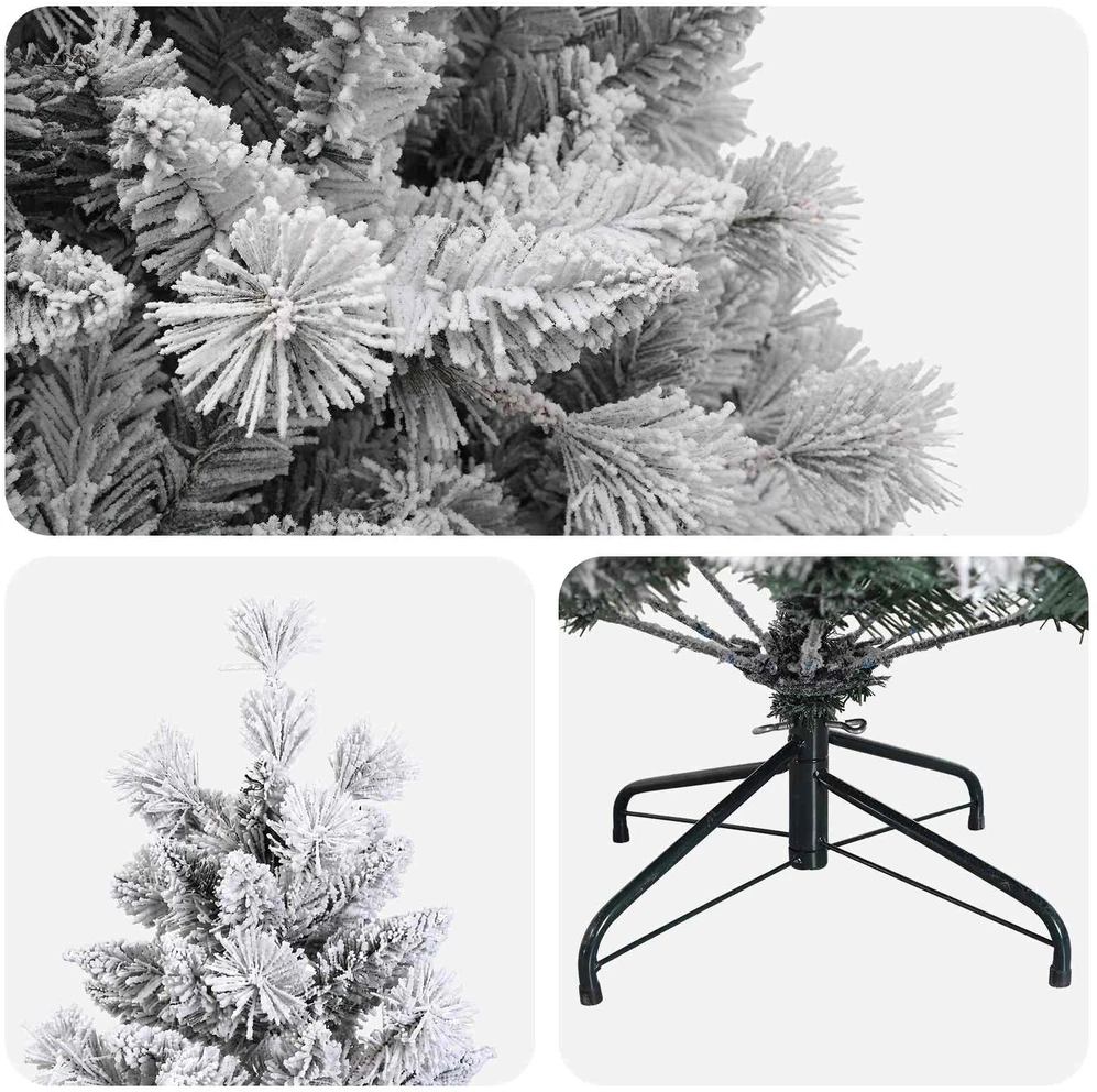 Dirbtinė Sulankstoma Kalėdų Eglutė 150 cm PVC ir metalas
