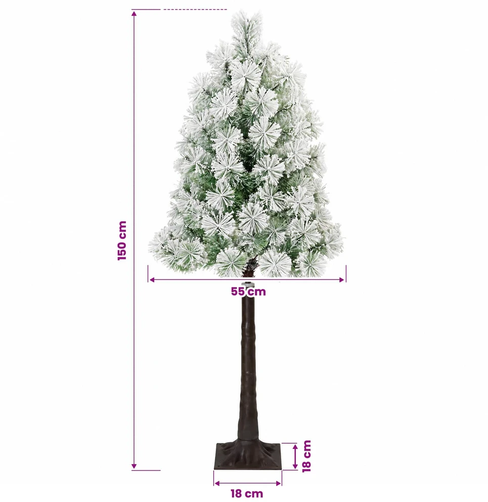 Dirbtinė Sulankstoma Kalėdų Eglutė 150 cm PVC ir metalas