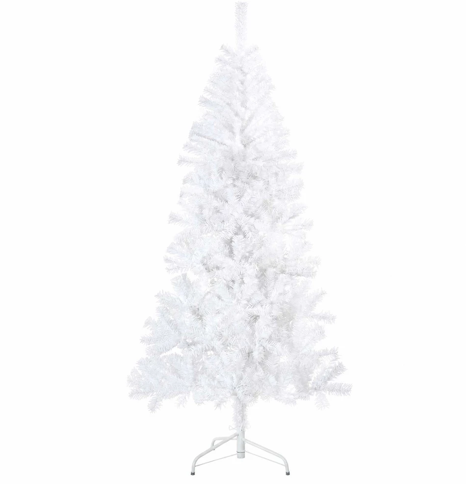 Dirbtinė Sulankstoma Kalėdų Eglutė 150 cm 150 LED Šilta balta