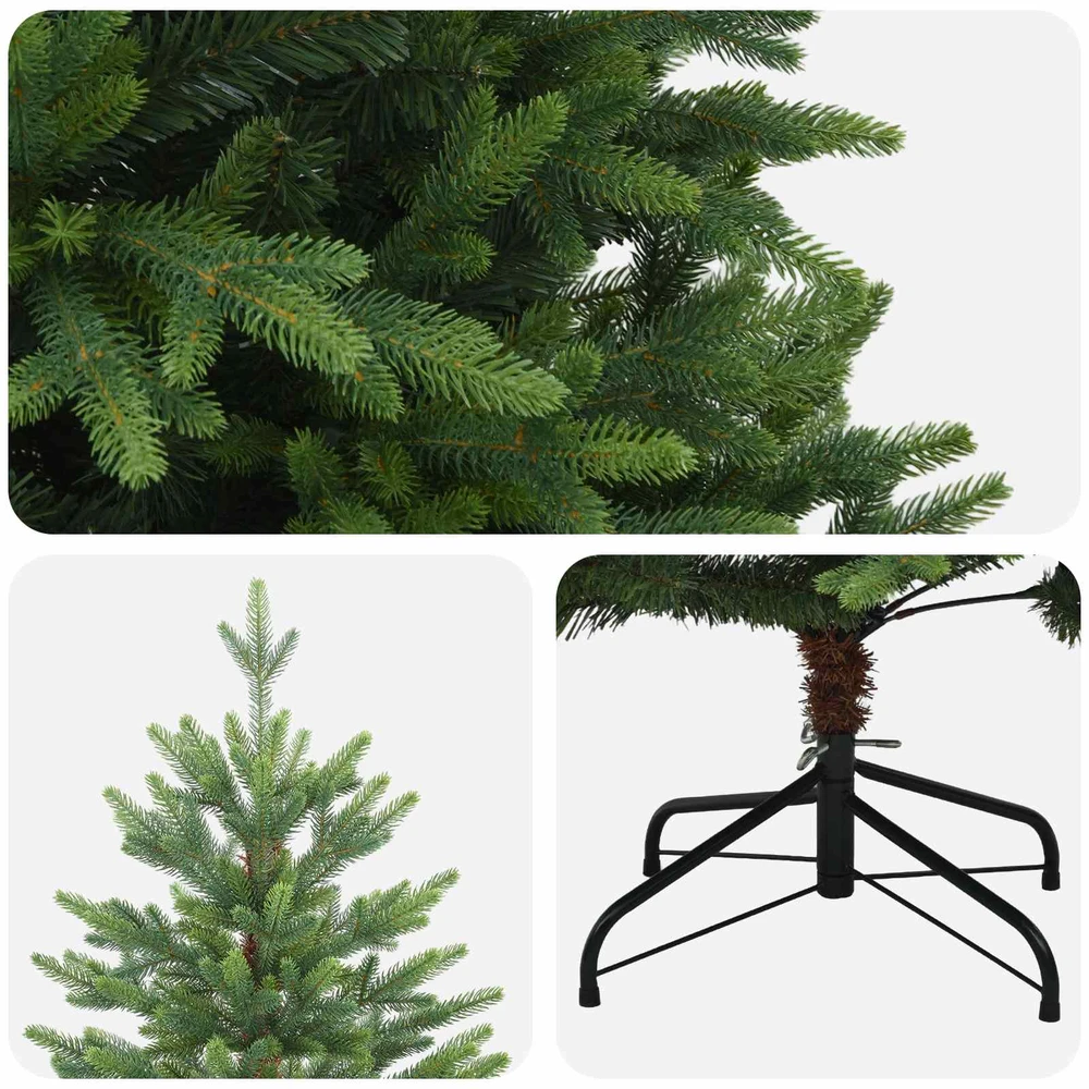 Dirbtinė Sulankstoma Kalėdų Eglutė 150 cm PVC ir metalas Žalia