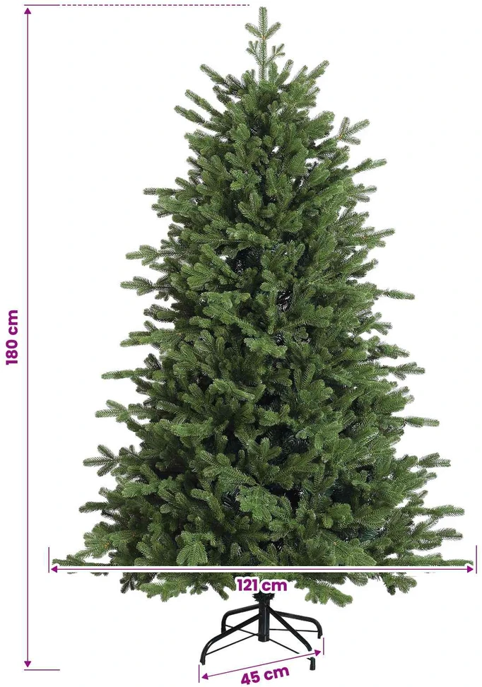 Dirbtinė Sulankstoma Kalėdų Eglutė 180 cm 300 LED Šilta balta