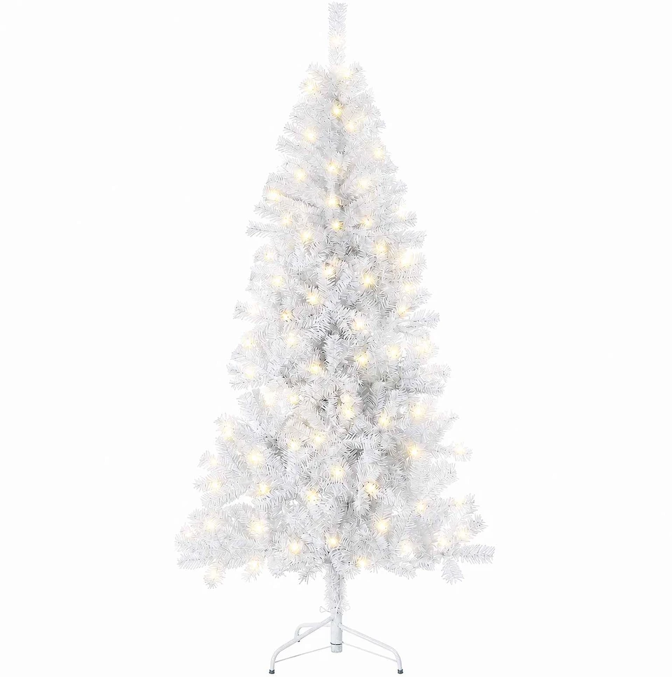 Dirbtinė Sulankstoma Kalėdų Eglutė 240 cm 300 LED Šilta balta