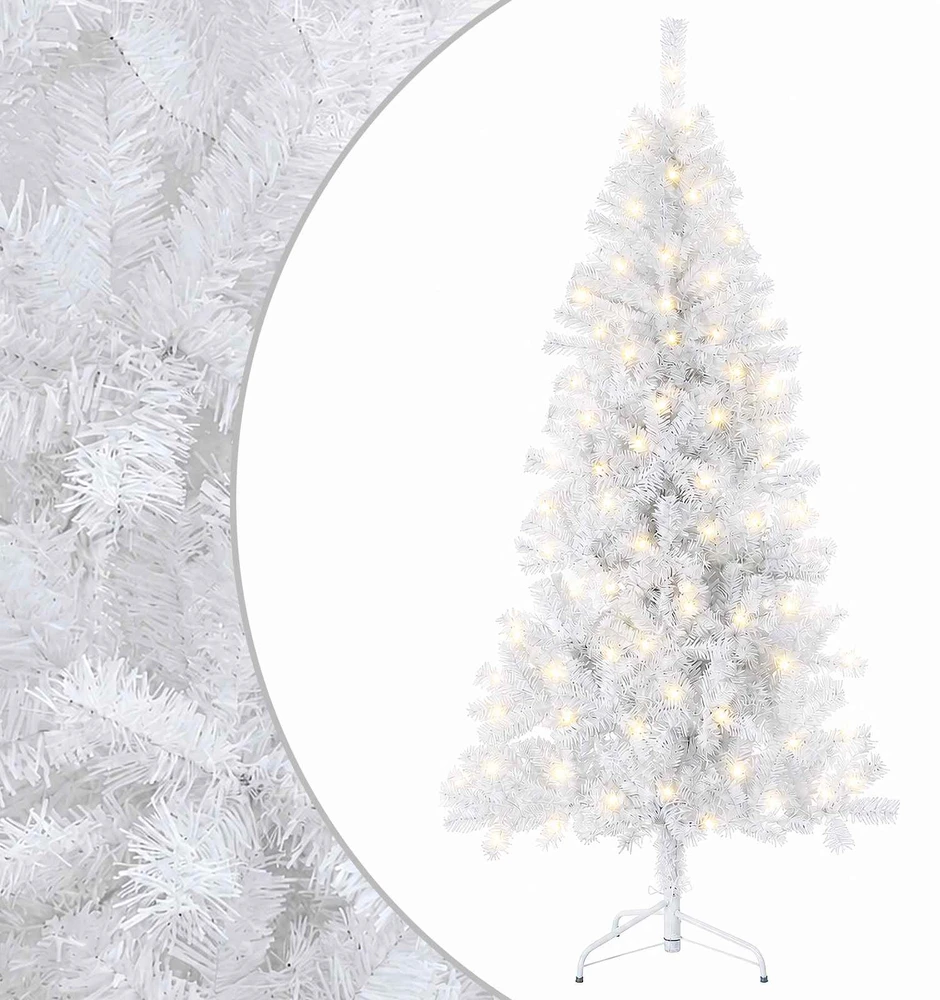 Dirbtinė Sulankstoma Kalėdų Eglutė 240 cm 300 LED Šilta balta