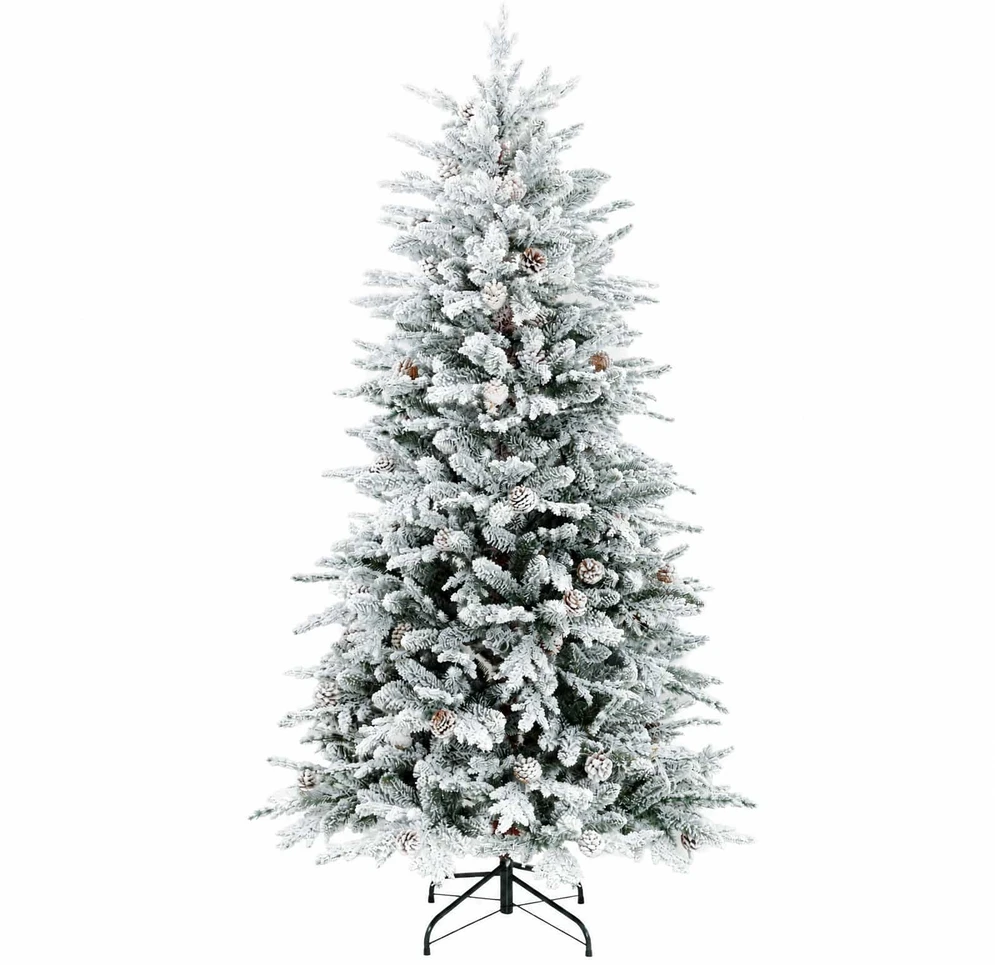 Dirbtinė Sulankstoma Kalėdų Eglutė 240 cm 300 LED Šilta balta