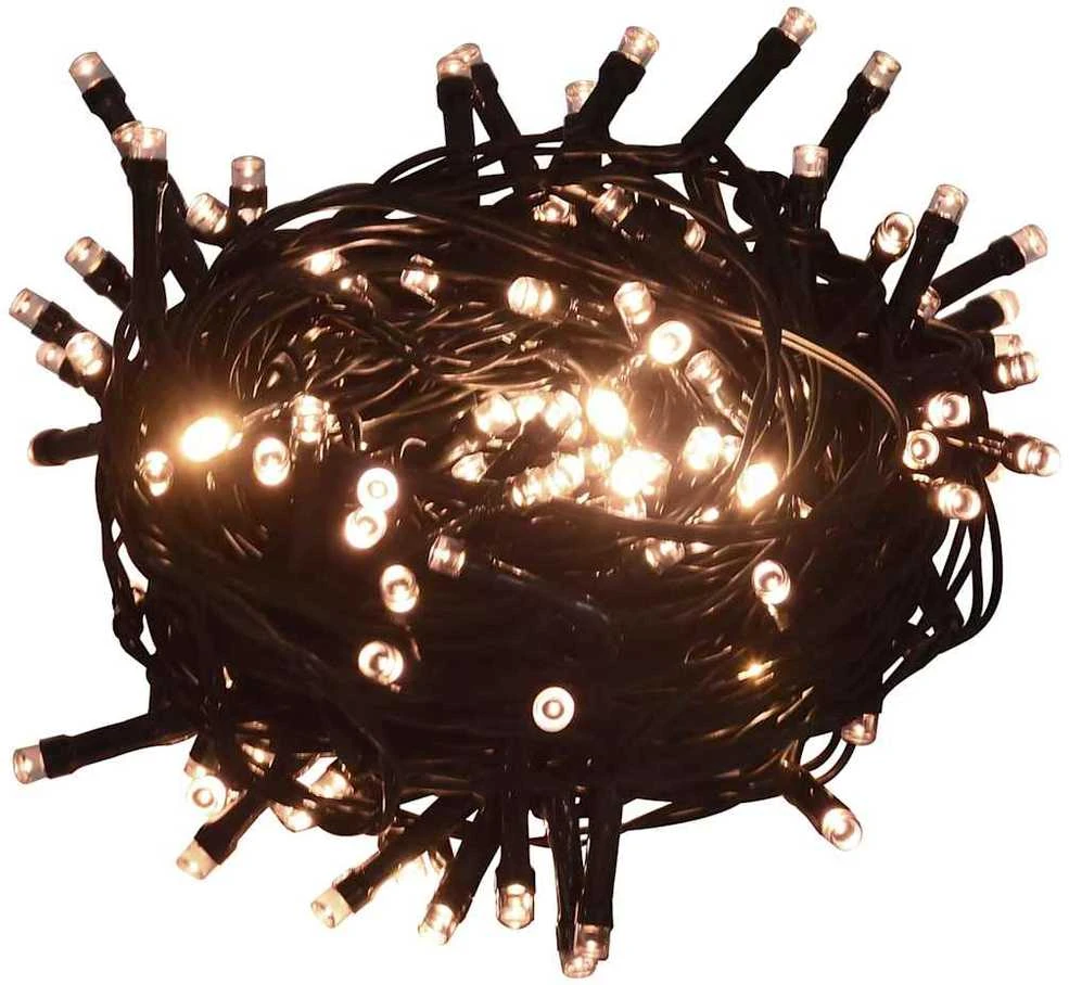 Dirbtinė Sulankstoma Kalėdų Eglutė Balta 150 cm PVC ir Plienas