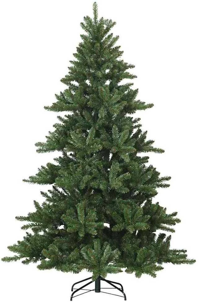 Dirbtinė Sulankstoma Kalėdų Eglutė Žalia 180 cm PVC ir Plienas