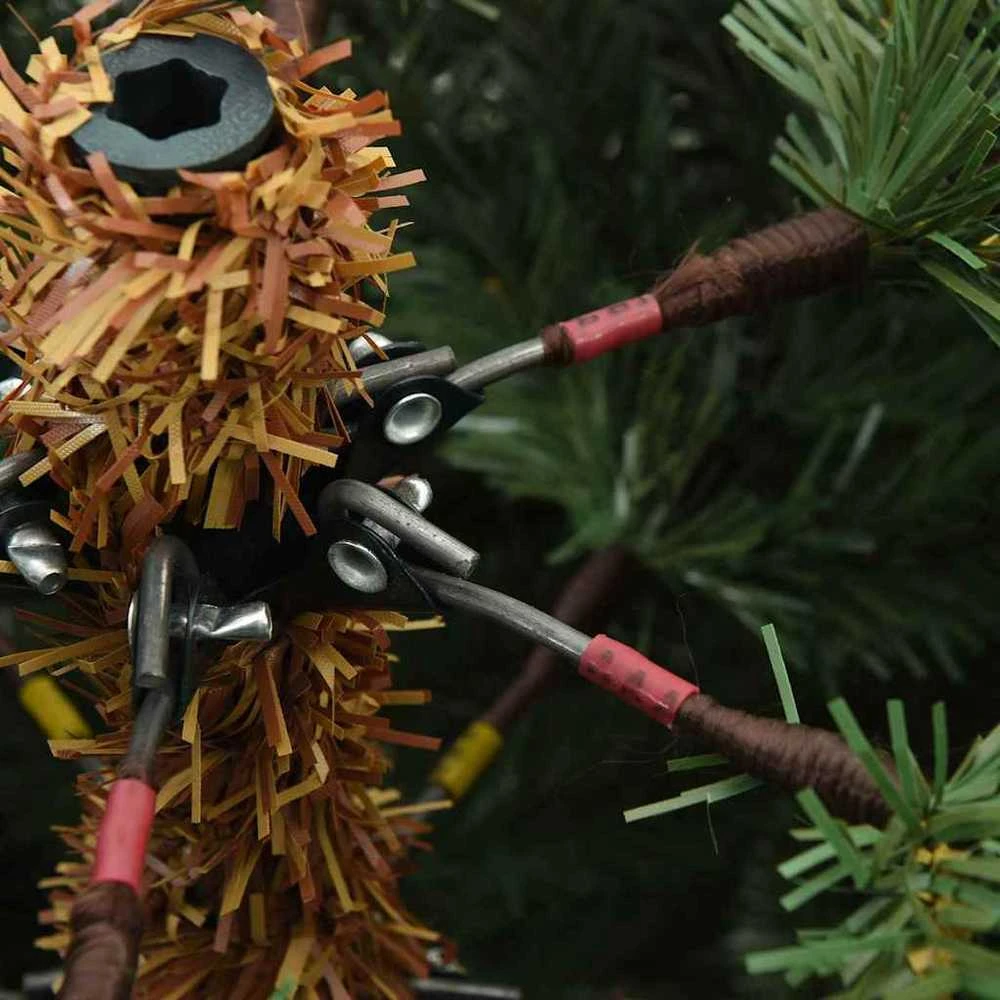 Dirbtinė Sulankstoma Kalėdų Eglutė Žalia 180 cm PVC ir Plienas