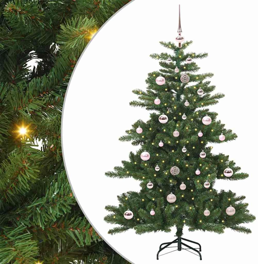 Dirbtinė Sulankstoma Kalėdų Eglutė Žalia 150 cm PVC ir Plienas