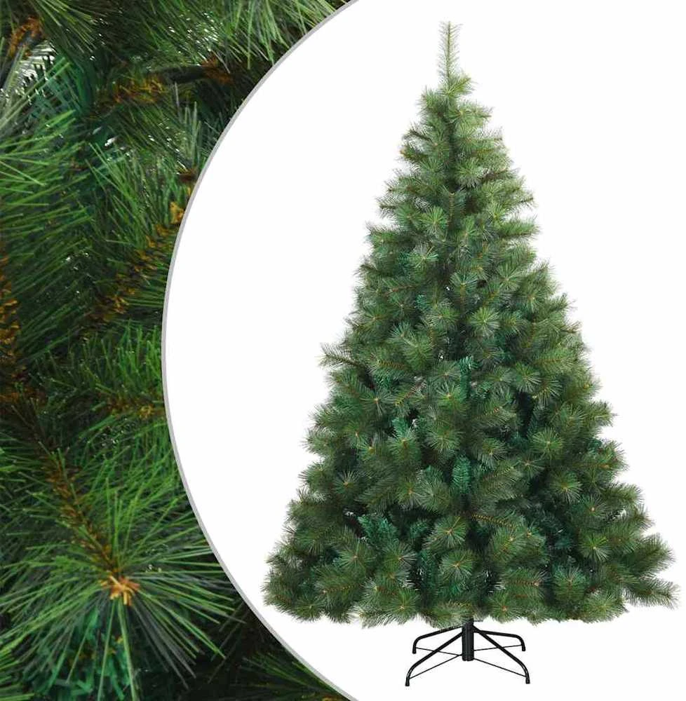 Dirbtinė Sulankstoma Kalėdų Eglutė Žalia 210 cm PVC, plienas