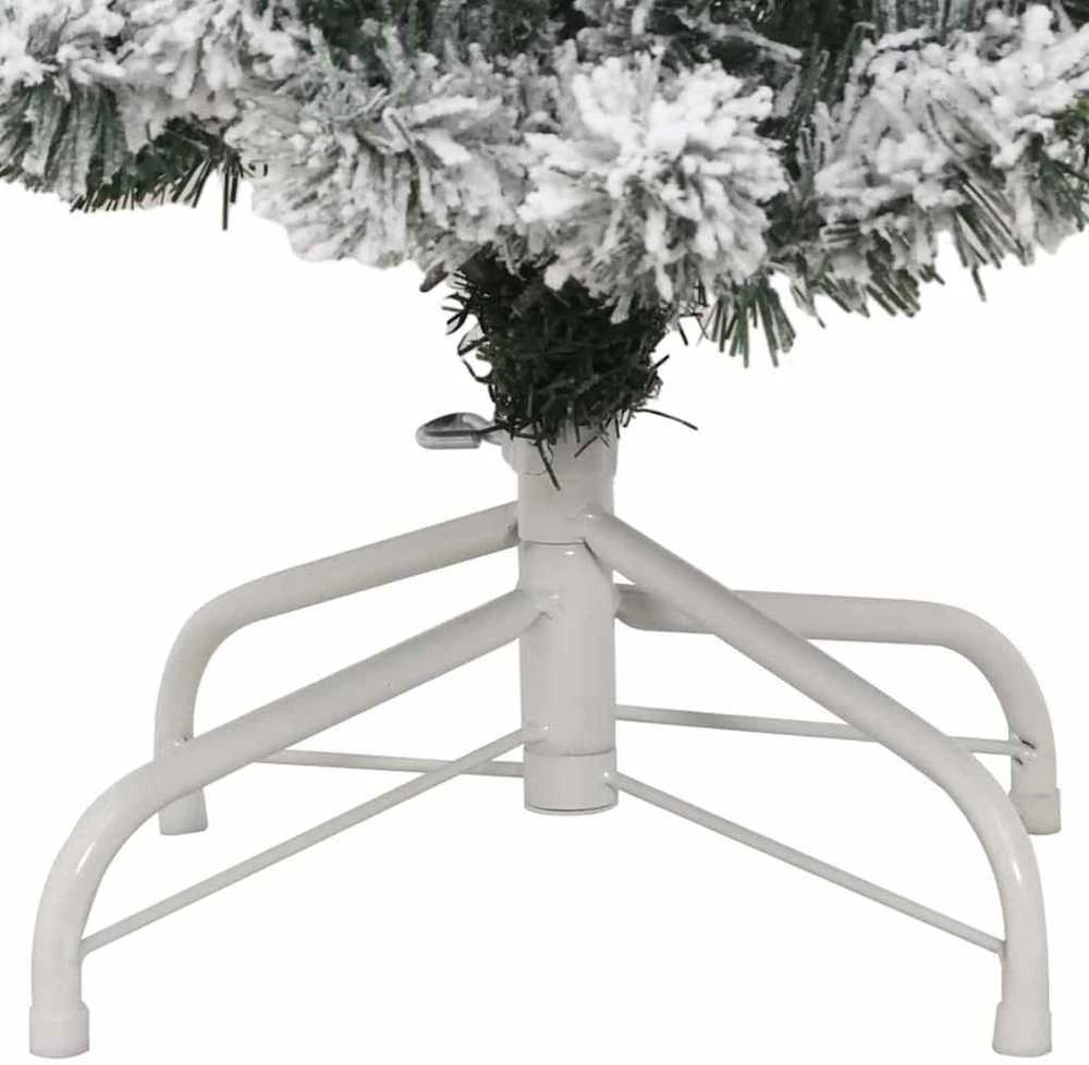 Dirbtinė Sulankstoma Kalėdų Eglutė Žalia ir balta 120 cm