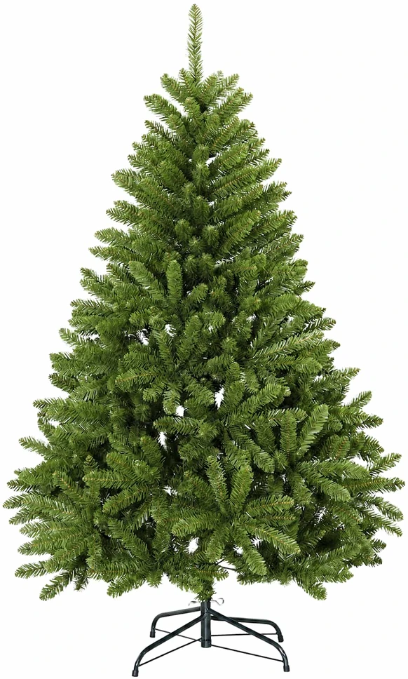 Dirbtinė šviesiai žalia kalėdinė eglutė su žaisliuku 120 cm