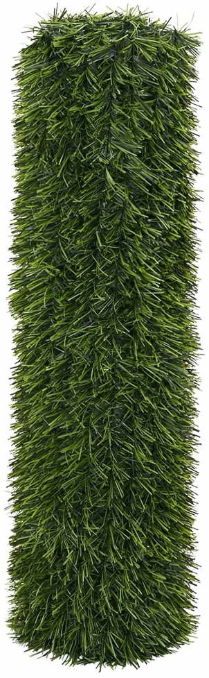 Dirbtinė tvora Šviesiai žalia 1 x 5 m PVC ir Plienas