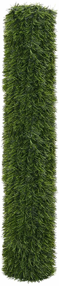 Dirbtinė tvora Šviesiai žalia 1,5 x 6 m PVC ir Plienas