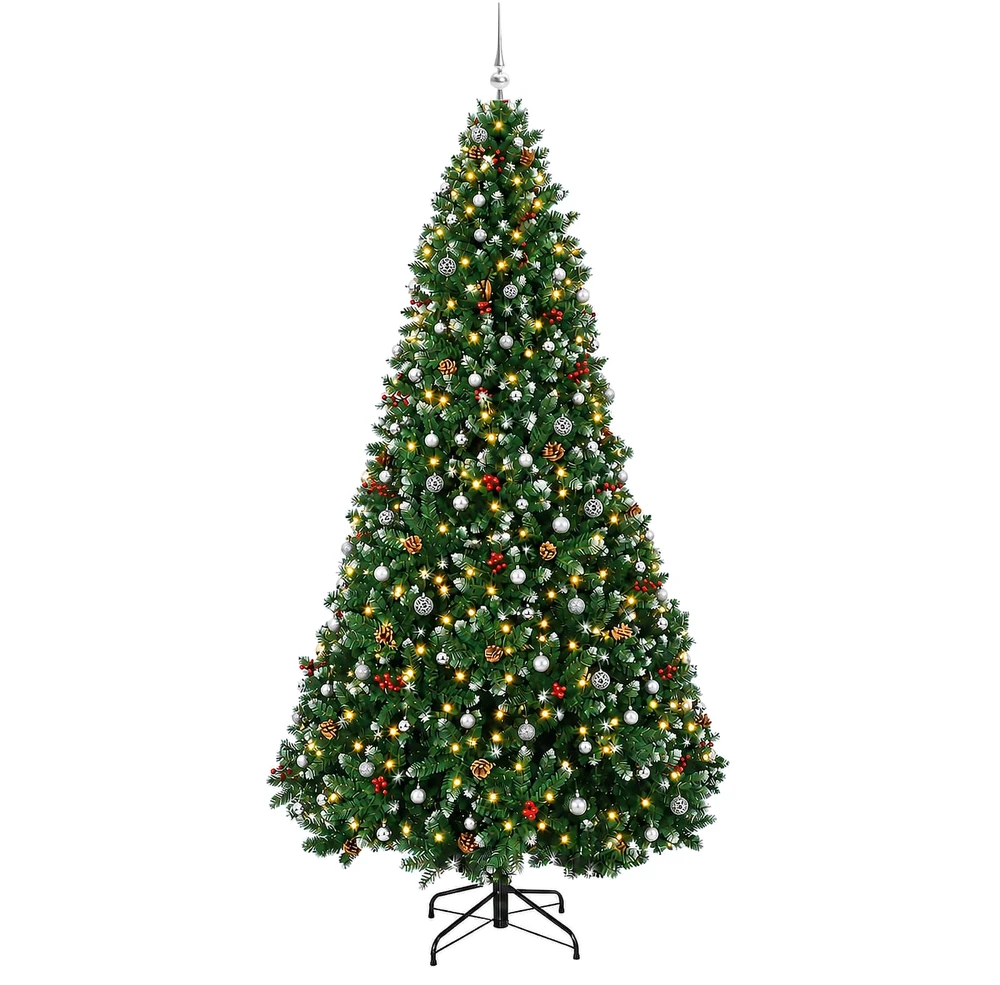 Dirbtinė žalia Kalėdų eglutė su žaisliuku 300 cm 300 LED