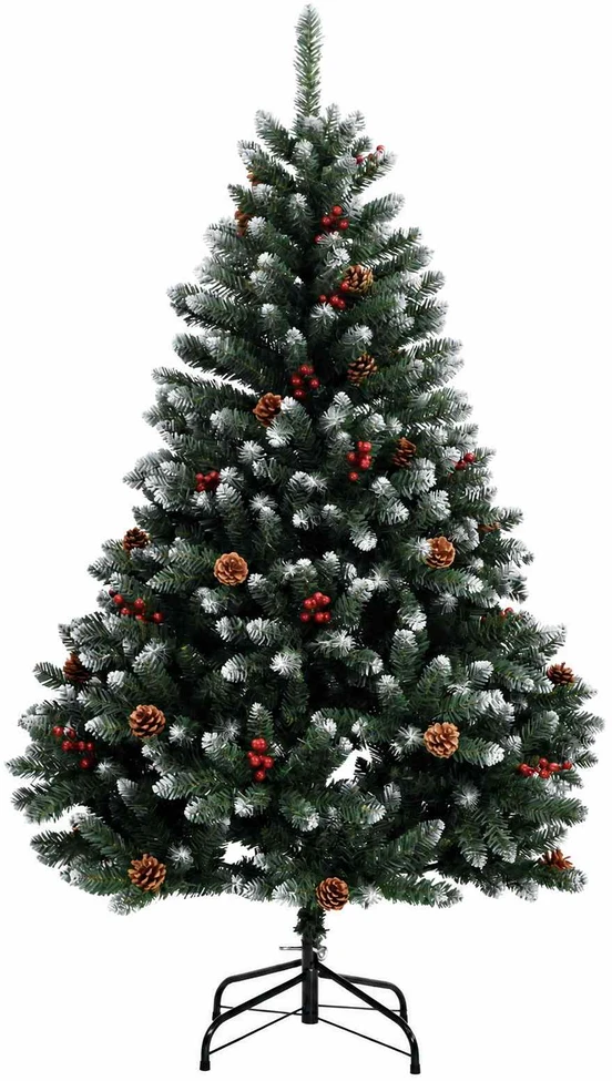 Dirbtinė Kalėdų eglutė su burbulais 180 cm 300 LED Šilta balta
