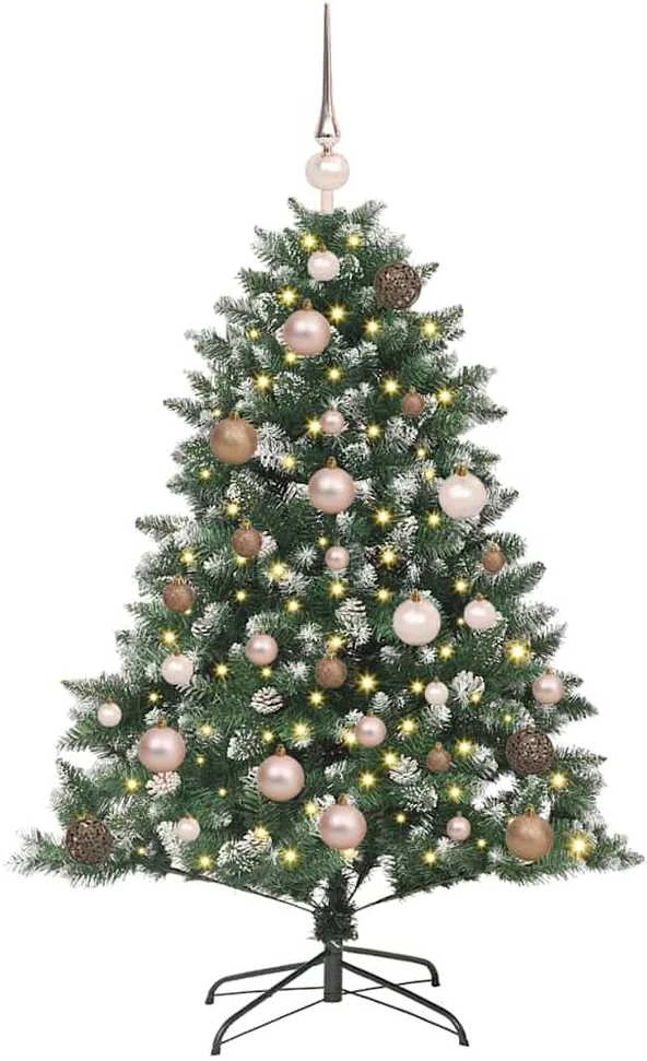 Dirbtinė Kalėdų eglutė Žalia 120 cm PVC, plastikas ir plienas