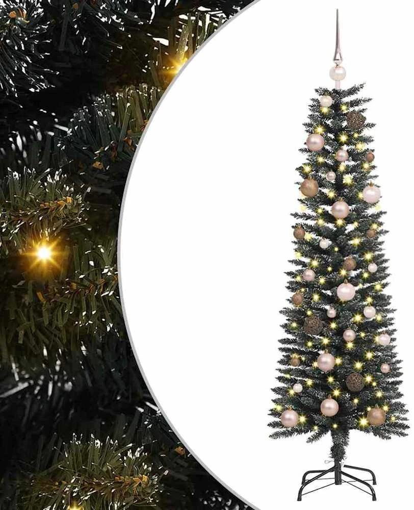 Dirbtinė Kalėdų eglutė Žalia 150 cm PVC, plastikas ir plienas