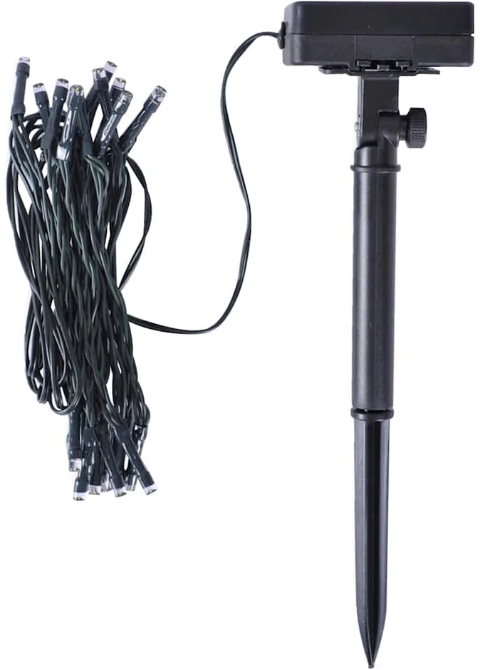 Dirbtiniai buksmedžio kamuoliukai su LED lemputėmis, 2 vnt., žali, 20 cm