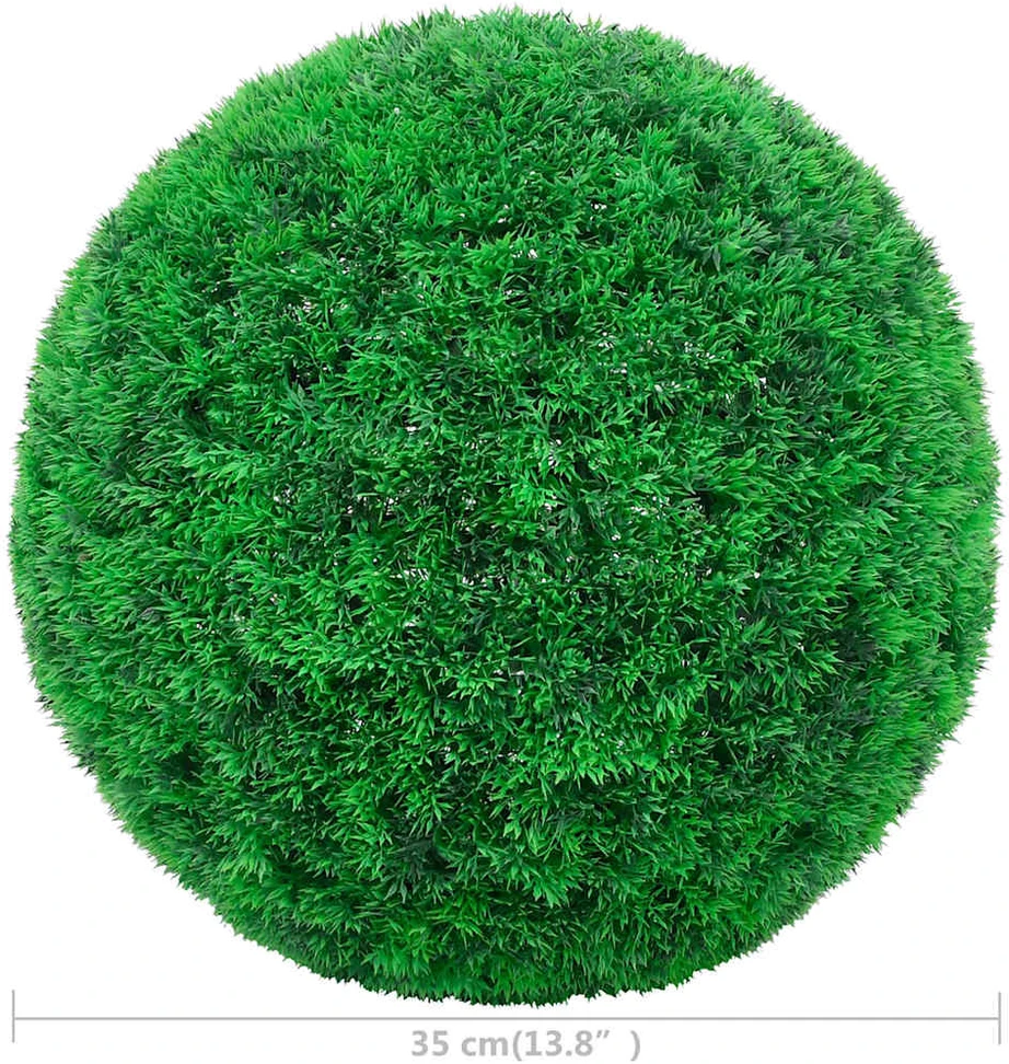 Dirbtiniai buksmedžio krūmai, 2vnt., 35cm, rutulio formos