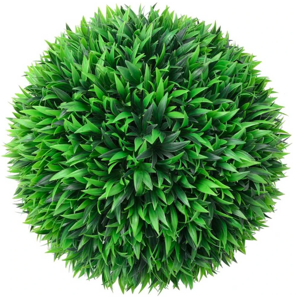 Dirbtiniai buksmedžio krūmai, 2vnt., 38cm, rutulio formos