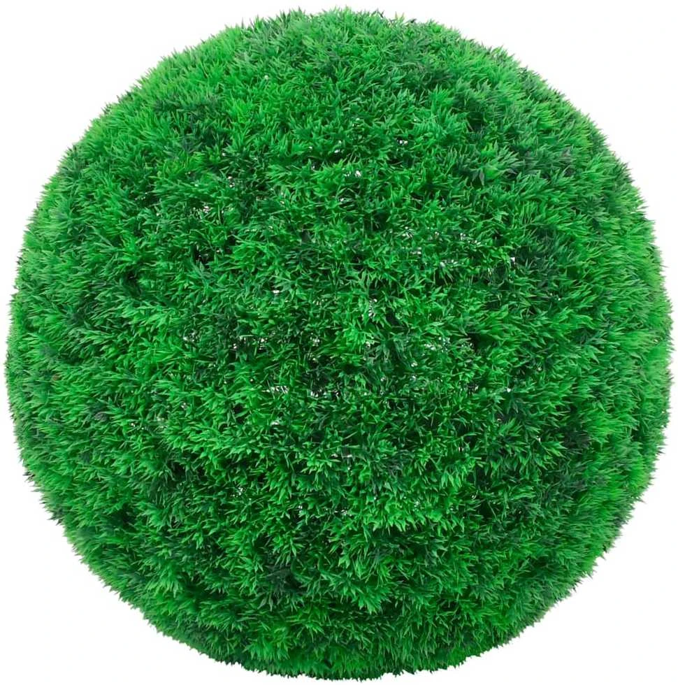 Dirbtiniai buksmedžio krūmai, 2vnt., 45cm, rutulio formos