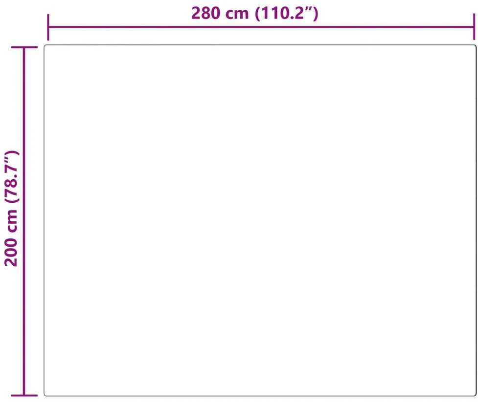 Dirbtinio avių kailio kilimas TAFALLA Rožinė 200 x 280 cm