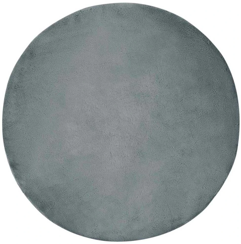 Neslystantis kilimas iš dirbtinio triušio kailio OLITE Ø 80 cm