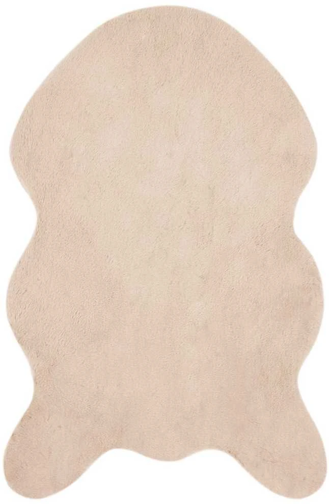 Neslystantis kilimas iš dirbtinio triušio kailio OLITE Taupe