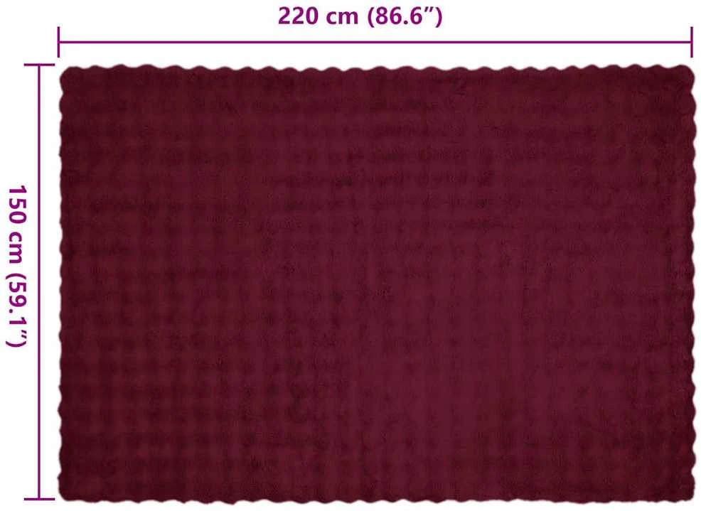 Neslystanti antklodė iš dirbtinio triušio kailio Olite 4 vnt.