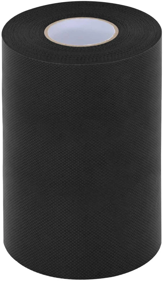 Dirbtinio žolės juosta su klijais Juoda 20 x 0,15 cm