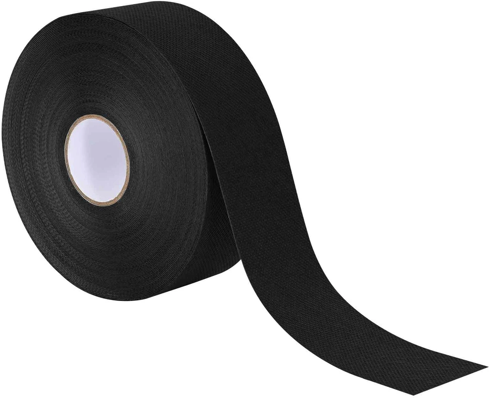Dirbtinio žolės juosta su klijais Juoda 5 cm x 20 m